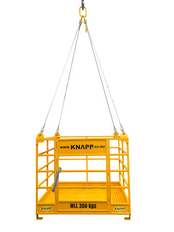 Crane Man Cage With Chains
