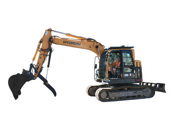 Excavator With Thumb